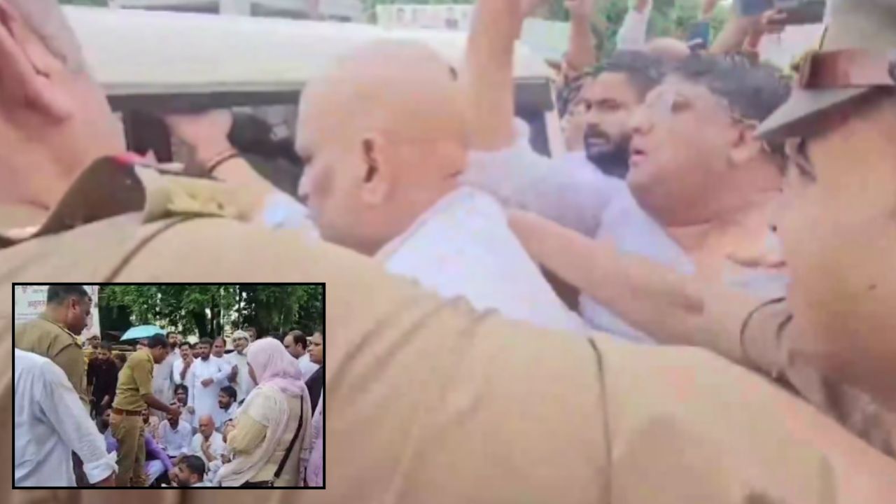 ‘सरकार को उखाड़ फेंकेंगे’- सहारनपुर जाने से रोके जाने पर भड़के कांग्रेस अध्यक्ष अजय राय, अब पुलिस हिरासत में