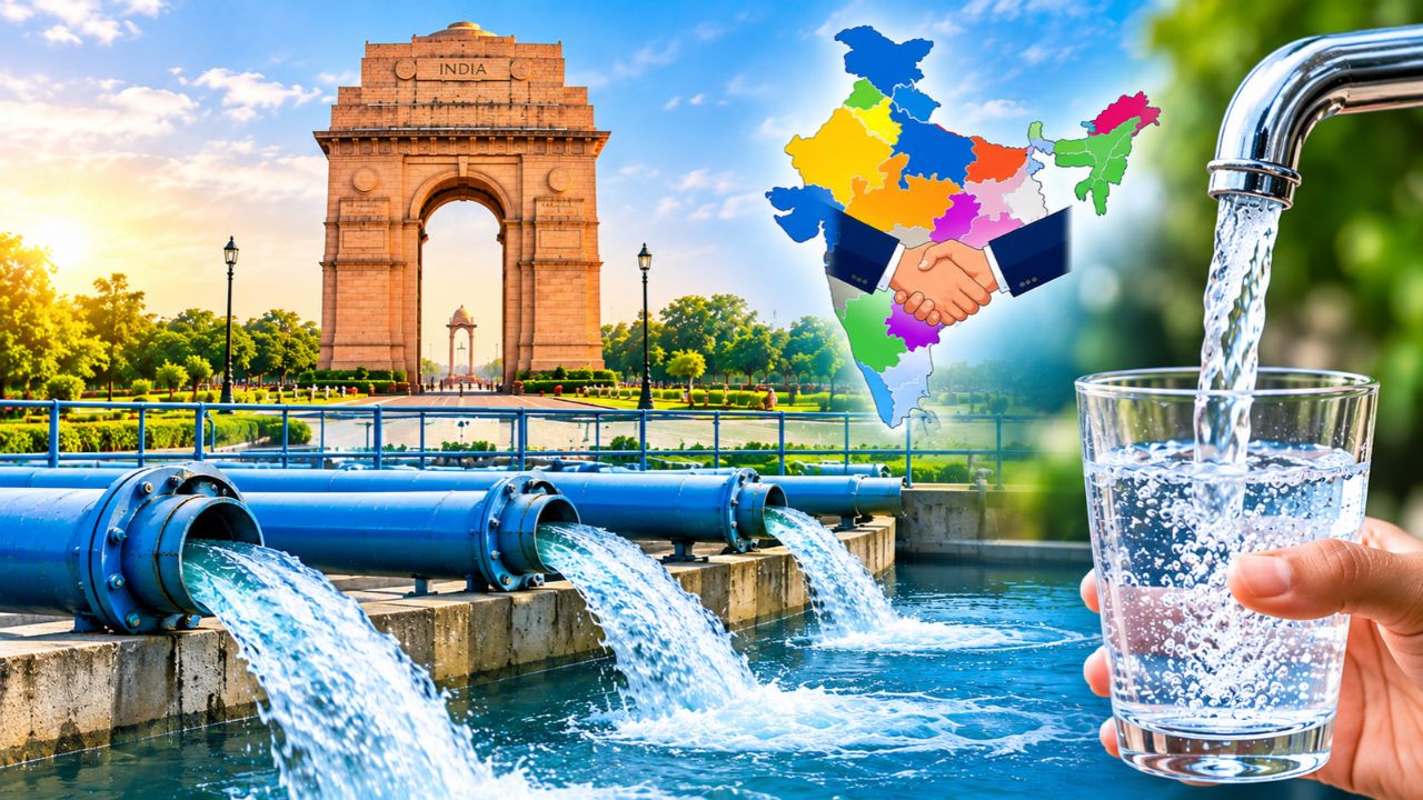 अब दिल्ली के लोग प्यास बुझाने के लिए नहीं तरसेंगे, छह राज्यों में समझौते से हर दिन 80 मिलियन गैलन पानी मिलेगा!
