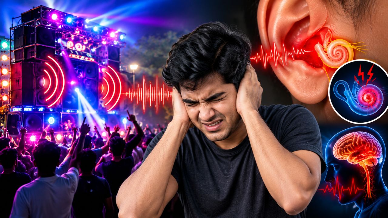 Health News: DJ की धमक पर ज्यादा नाचे तो चली जाएगी जान? जानिये कितना खतरनाक है तेज आवाज और शोर
