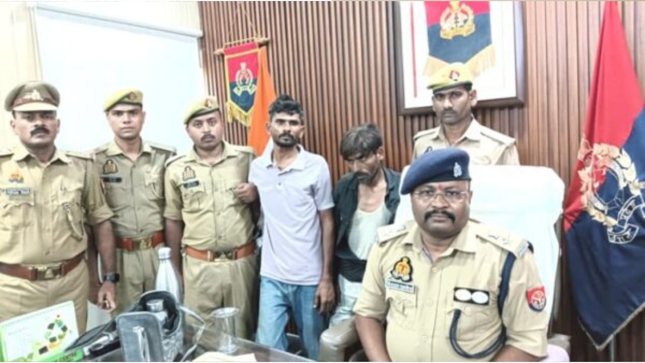 चलती डीसीएम में मासूम से दरिंदगी: बलरामपुर पुलिस की घेराबंदी में भागे दोनों आरोपी, मुठभेड़ में टूटे पैर
