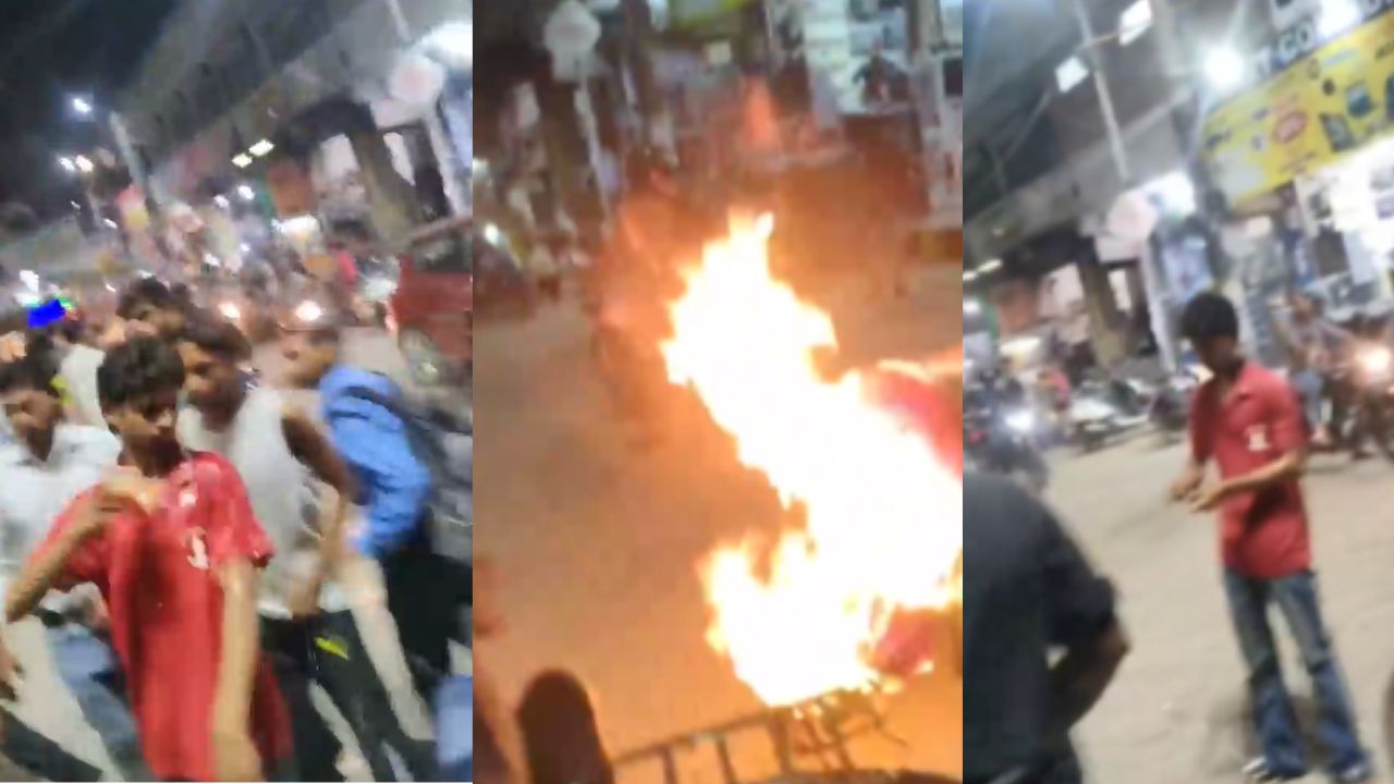 Ghaziabad News: पुलिस चौकी में चल रही थी दोनों पक्षों की बात, अचानक बाहर आया युवक और खुद को लगा ली आग