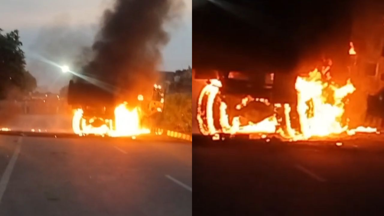 Gorakhpur Accident: डंपर की चपेट में आया ट्यूशन से लौट रहा कक्षा 9 का छात्र, आक्रोशित लोगों ने लगाई आग