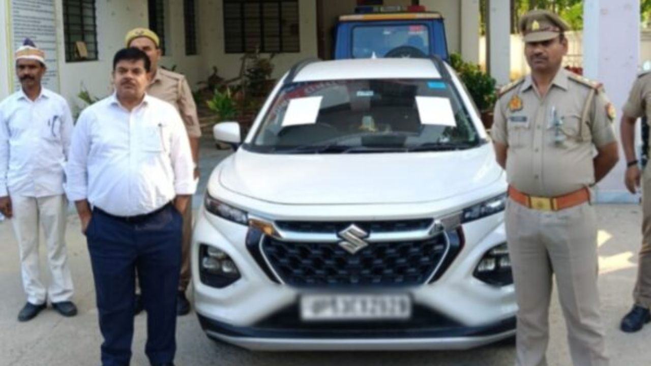 गोरखपुर में गैंगस्टर पर बड़ा एक्शन! 8.50 लाख की गाड़ी जब्त, पुलिस ने बताया अपराध की कमाई से खरीदी थी