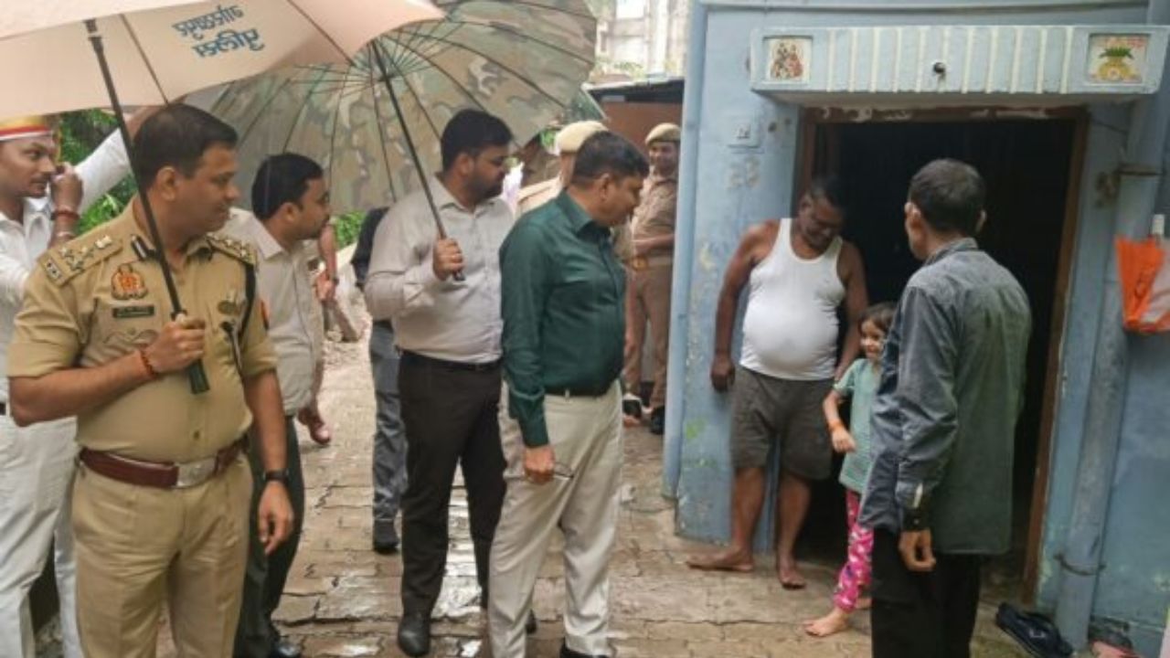 तीन दिन से बारिश, अब मंडलायुक्त ने संभाली कमान; गोरखपुर के बड़े नाले का मौके पर लिया जायजा