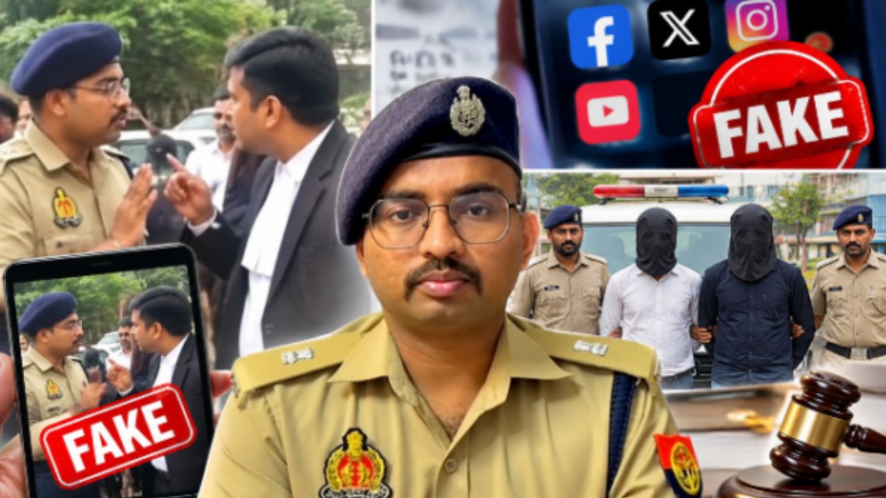 जिसे लोग असली पुलिसकर्मी और वकील समझ रहे थे, दोनों निकले फर्जी; VIDEO वायरल करने के पीछे था ये मकसद