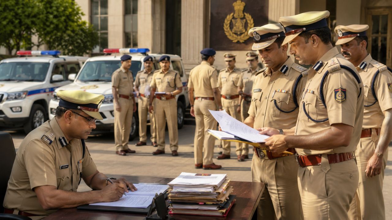 हरियाणा पुलिस बेड़े में प्रशासनिक सर्जरी: 29 IPS अफसरों का तबादला, संदीप खिरवार बने CRPF के स्पेशल DG