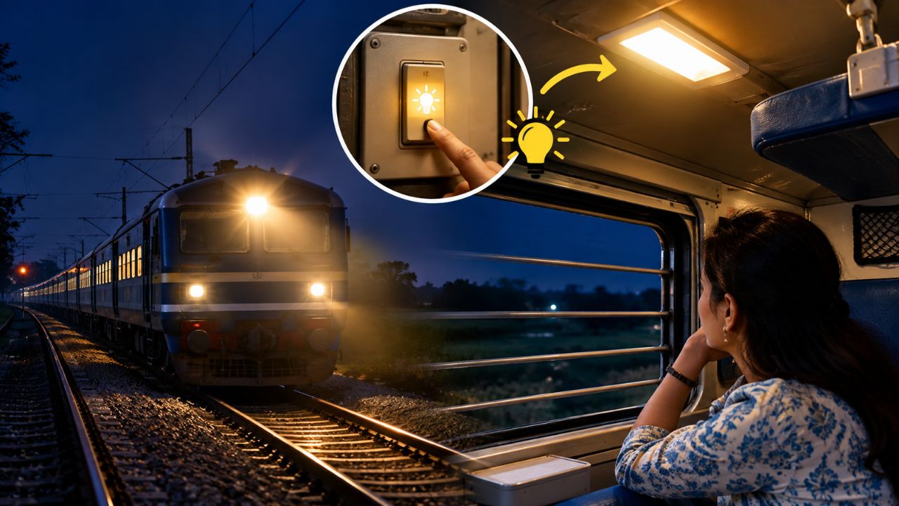 क्या रात के सफर में ऑन कर सकते हैं ट्रेन की लाइट? सफर से पहले जान लें यह एक नियम, वरना भरना पड़ सकता है भारी दंड