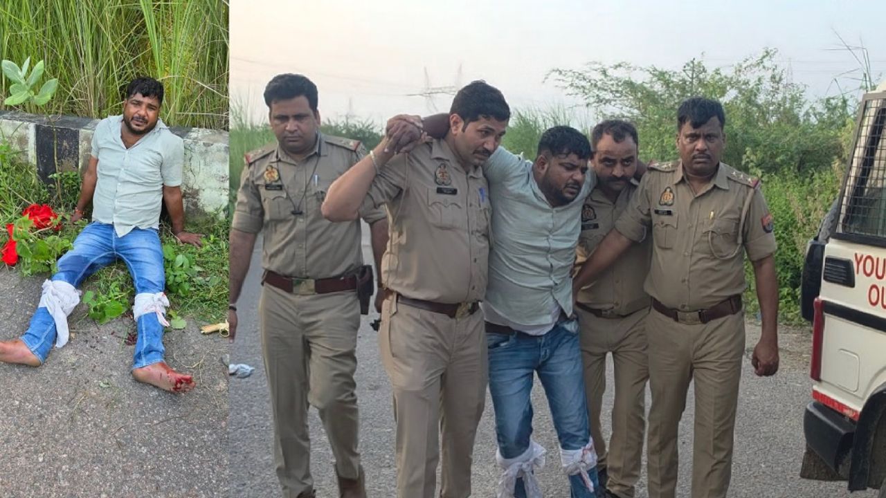 ईंट-पत्थर से कारोबारी की हत्या, फिर सोशल मीडिया पर खुद को बताया बेगुनाह; पुलिस मुठभेड़ में खुल गया पूरा राज