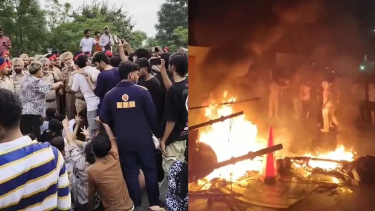 LPU में बवाल के पीछे कौन? न नेता… न चेहरा; अफवाह से आगजनी तक की पूरी कहनी