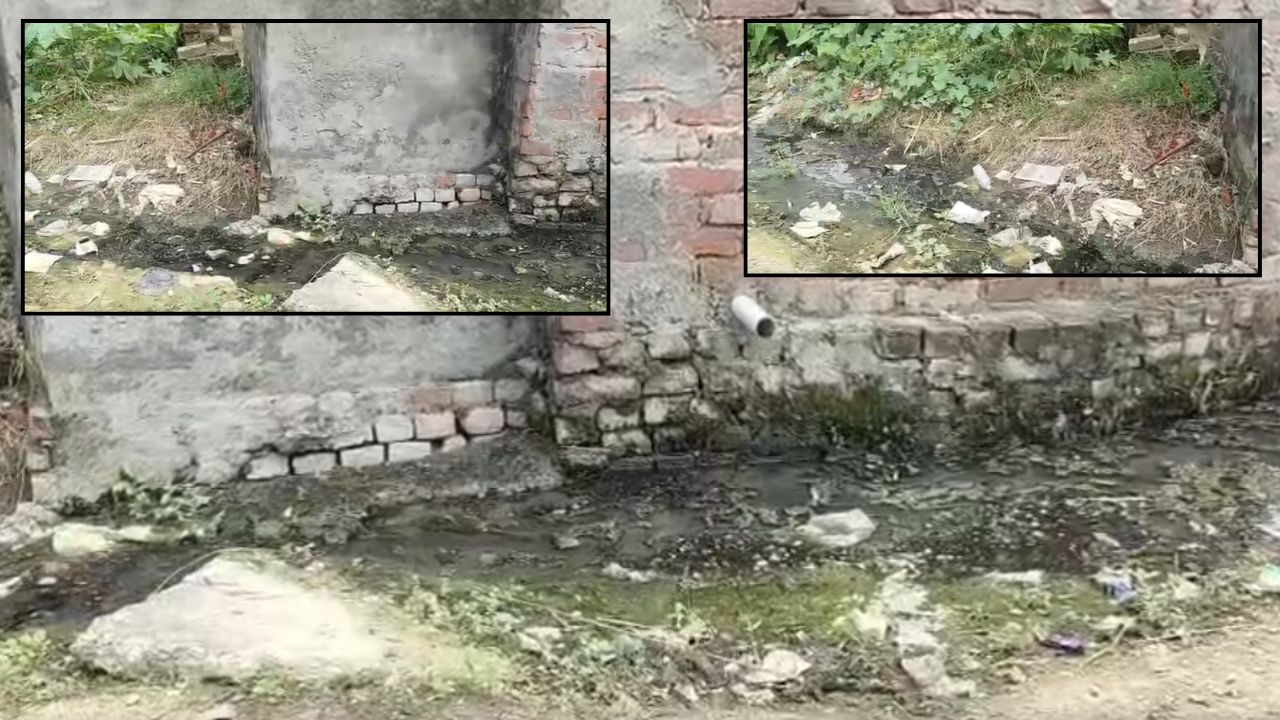 जिस पंचायत भवन से गांव का विकास होना था, वही बदहाली का शिकार! गंदगी और जाम नालियों से ग्रामीण परेशान