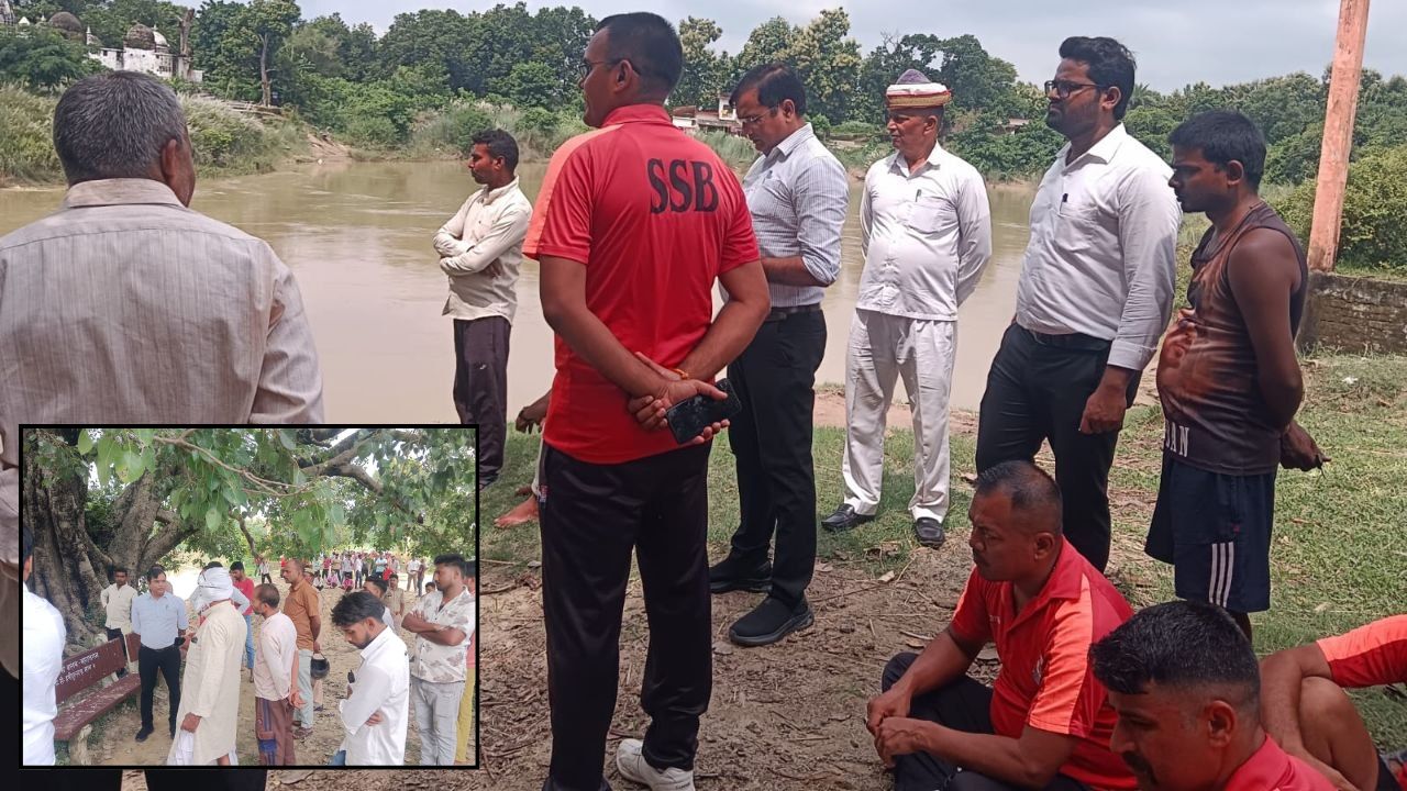 Maharajganj: 24 घंटे बाद भी नहीं मिला कक्षा 7 का हिमांशु! त्रिमुहानी पुल पर मिली साइकिल-बैग, NDRF-SDRF ने संभाला मोर्चा