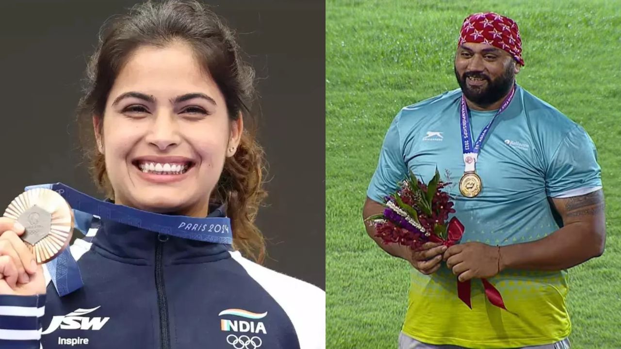 Asian Games में Manu Bhaker और Tajinderpal Singh Thoor संभालेंगे तिरंगा, उद्घाटन से पहले भारत को मिली बड़ी जिम्मेदारी