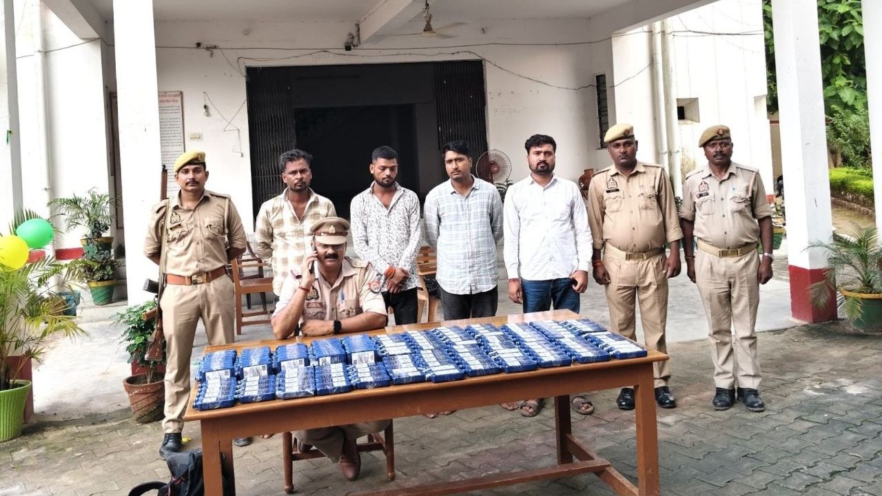 154 पेटी अवैध शराब के साथ 4 तस्कर गिरफ्तार, बिहार तक जुड़ा कनेक्शन; जमालपुर पुलिस ने ऐसे दबोचा