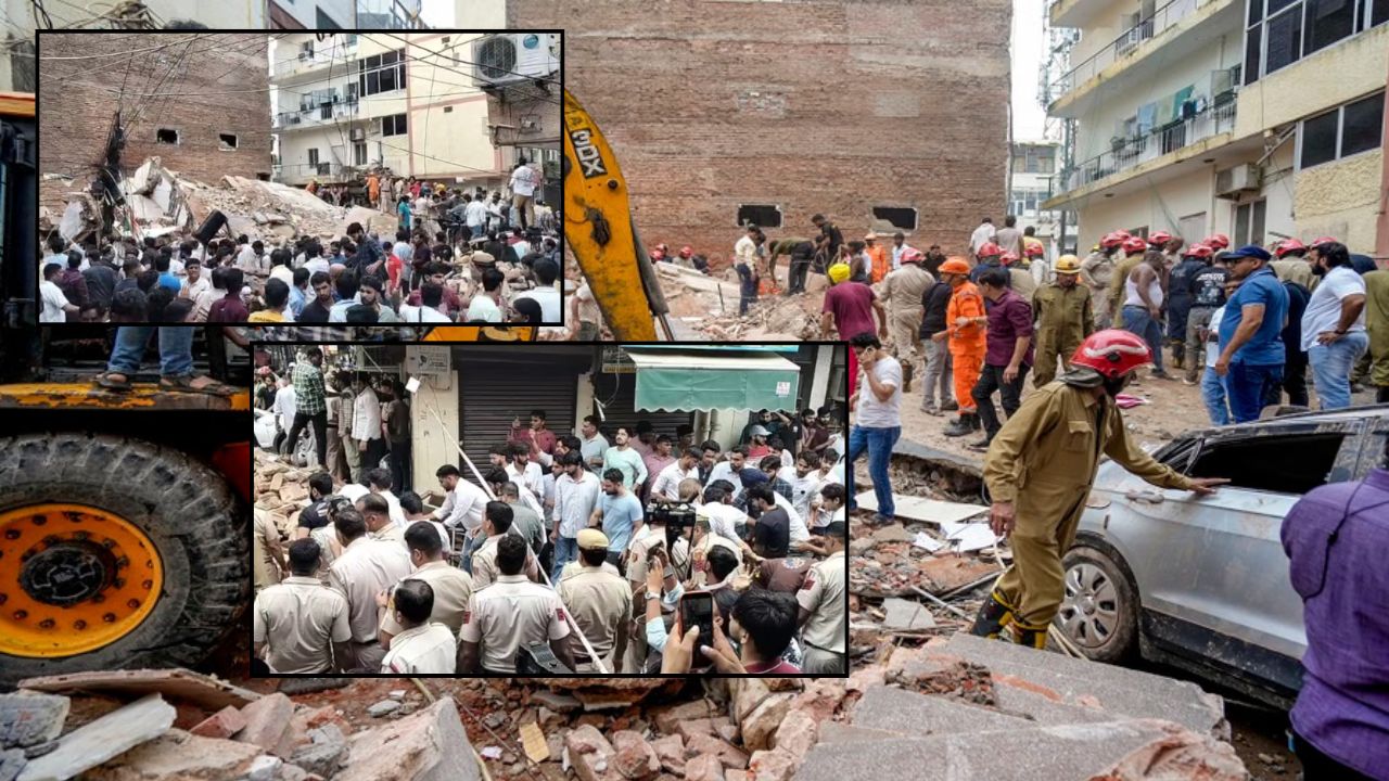 बेसमेंट में चल रहा था काम और ऊपर रह रहे थे छात्र, अचानक भरभराकर गिरी 50 साल पुरानी बिल्डिंग; पुलिस ने दर्ज की FIR