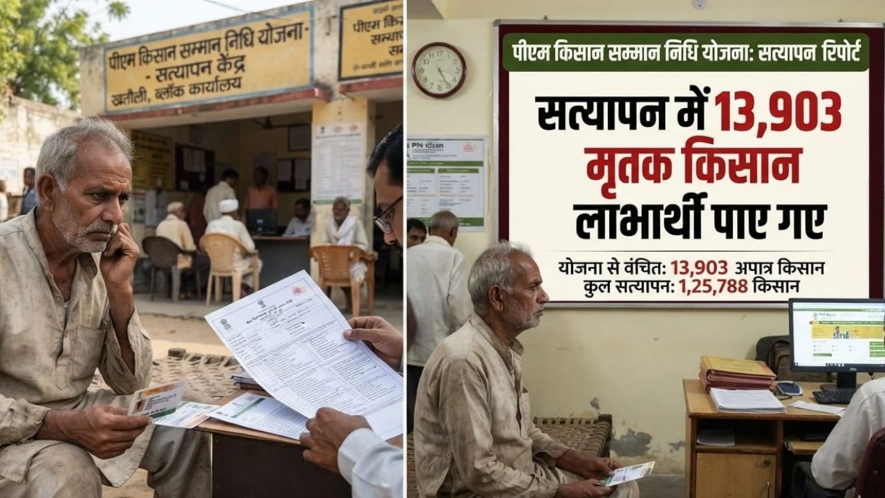 मुर्दों के खातों में बरस रहा था सरकारी धन: कागजों पर जिंदा मिले 13,903 मृत किसान, जानिए कैसे हुआ इस फर्जीवाड़े का पर्दाफाश