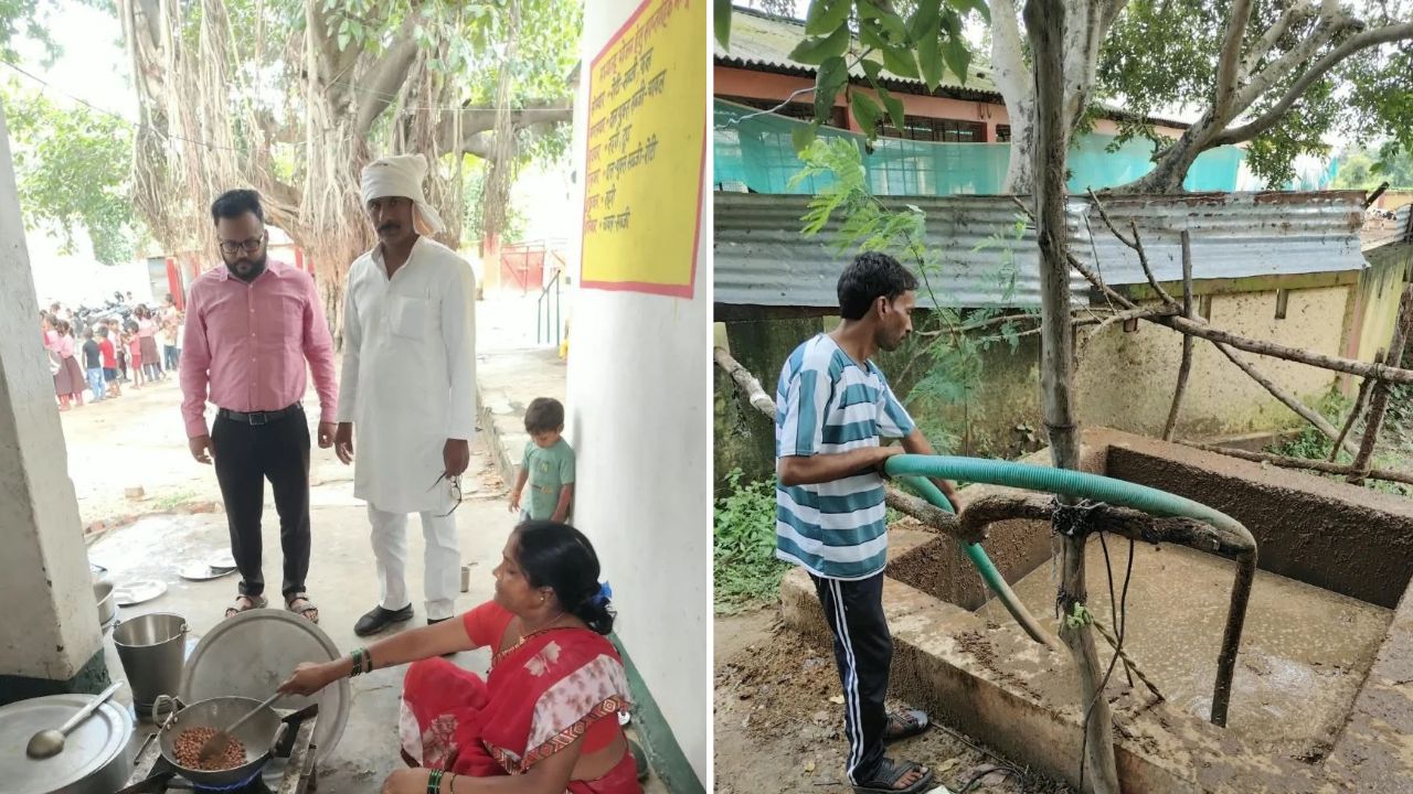 ‘गोबर से पक रहा 170 बच्चों का खाना’ देवरिया के पिपरा चंद्रभान गांव ने पेश की कचरे से कंचन की मिसाल