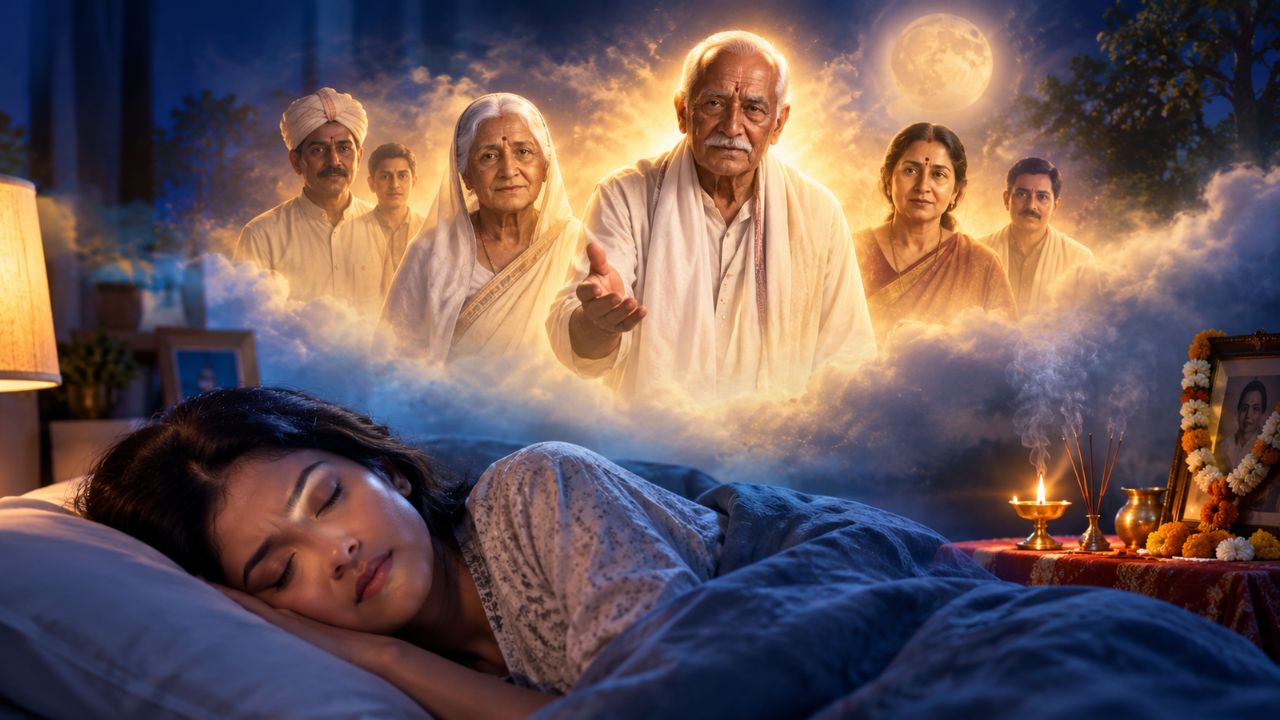 Pitru Paksha 2026: सपने में पितरों का हंसना या बात करना देता है बड़ा संकेत, जानें क्या कहना चाहते हैं आपके पूर्वज