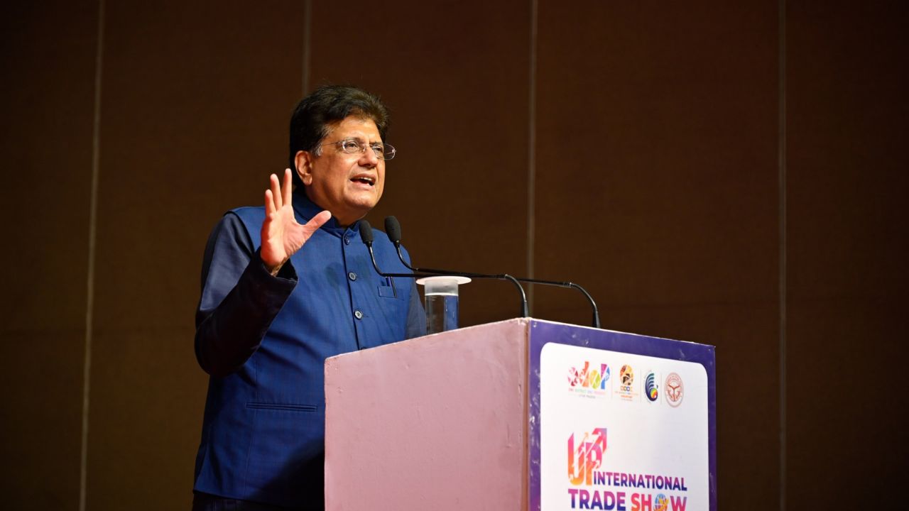 UPITS 2026: पीयूष गोयल बोले- यूपी के विकास की गूंज दुनिया में, 2030 तक 5 लाख करोड़ निर्यात का लक्ष्य