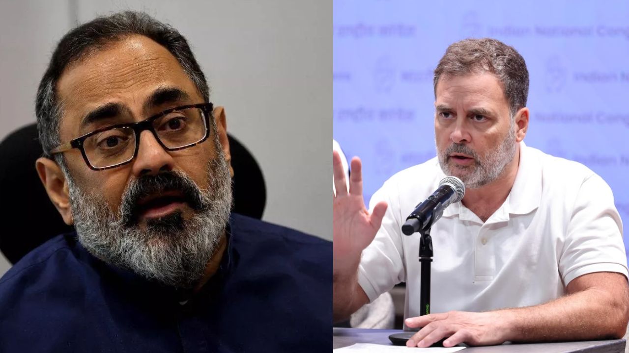Rajeev Chandrasekhar vs Rahul Gandhi: माफी की शर्त पर रुकेगा ‘फ्रॉड’ वाला वार? सतीशन के बयान पर दिया जवाब