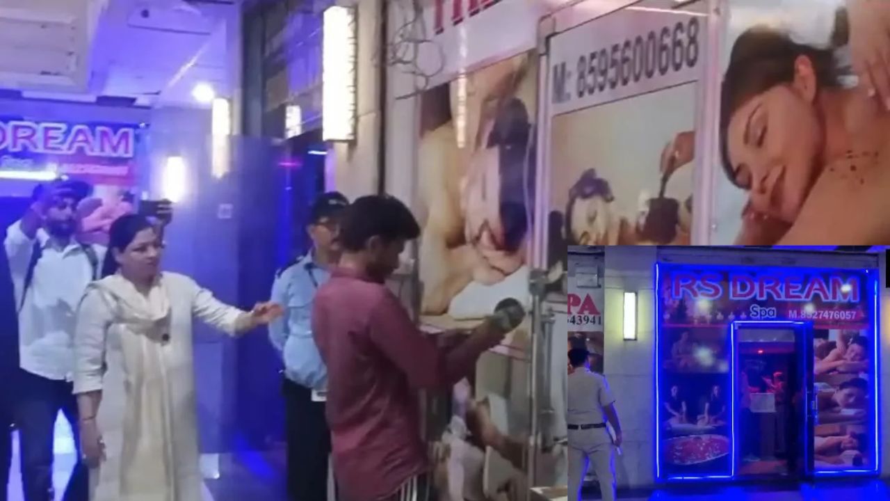 100 पुलिसकर्मियों ने मॉल को घेरा, 50 से ज्यादा हिरासत में, रातभर चला ऑपरेशन