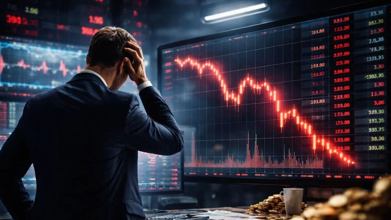 Stock Market Closed: हाथ में आई तेजी मुट्ठी से फिसली, जानिए दिनभर के गदर के बाद क्यों अचानक लुढ़का शेयर बाजार