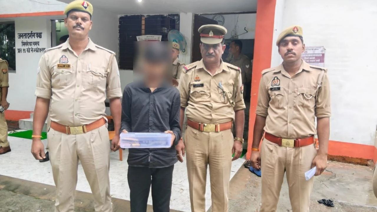 ग्राम प्रधान चुनाव की रंजिश में चली गोली! सरावां फायरिंग केस में 19 साल का आरोपी गिरफ्तार, तमंचा बरामद