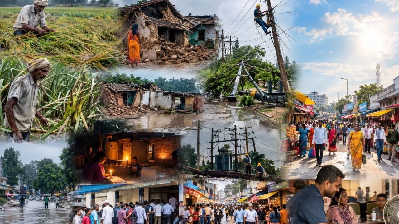सुल्तानपुर में बारिश और आंधी से भारी तबाही, फसलें खराब और 1070 बिजली खंभे टूटे; क्या किसानों को मिल पाएगा उचित मुआवजा?