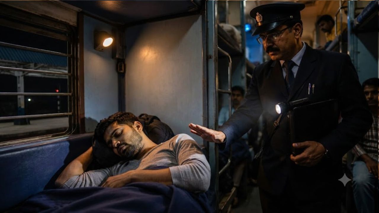 Railway Rules: क्या सोते हुए यात्री को उठाकर टिकट मांग सकता है TTE? जानिए अपने अधिकार वरना पचताएंगे