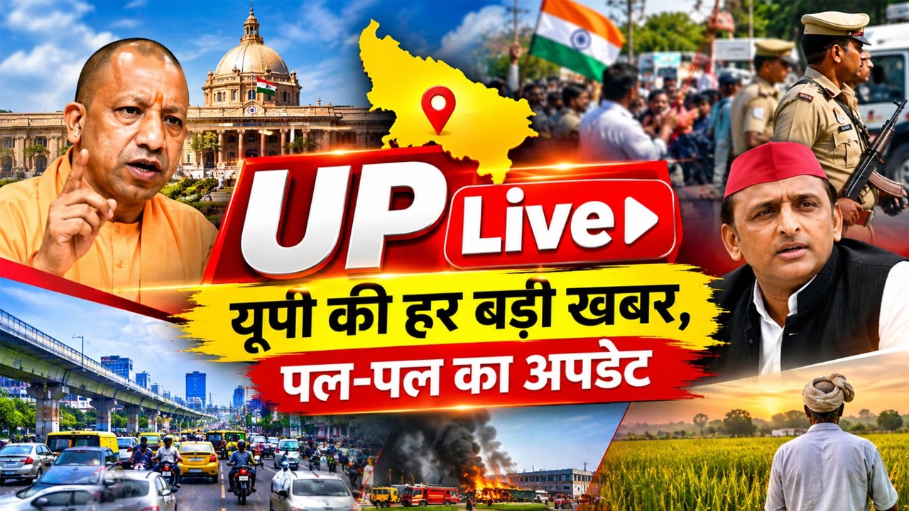 UP Breaking News Live: लखनऊ के सियासी गलियारों से नोएडा के हाईटेक हब तक, उत्तर प्रदेश की हर बड़ी हलचल पर नजर