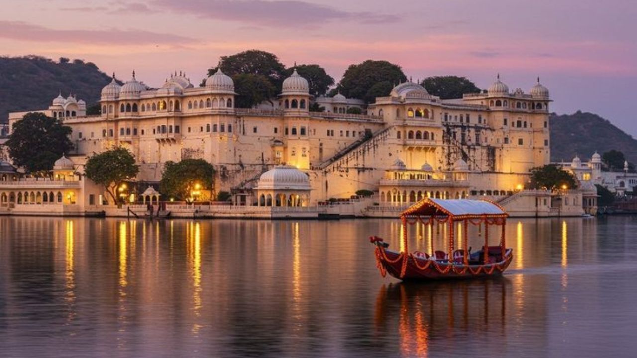 राजस्थान का ऐतिहासिक शहर उदयपुर सितंबर के सुहाने मौसम में घूमने के लिए बेहतरीन विकल्प है। बारिश के बाद यहाँ की अरावली की पहाड़ियाँ हरी-भरी हो जाती हैं और झीलों का जलस्तर बढ़ जाता है। शहर के भव्य महल, पिछोला झील और फतेह सागर झील का नजारा इस मौसम में बेहद रमणीय लगता है। कम गर्मी और ठंडी हवाओं के कारण आप बिना किसी परेशानी के यहाँ के किले, हवेलियाँ और बाज़ार आराम से घूम सकते हैं। (Img- Pinterest)