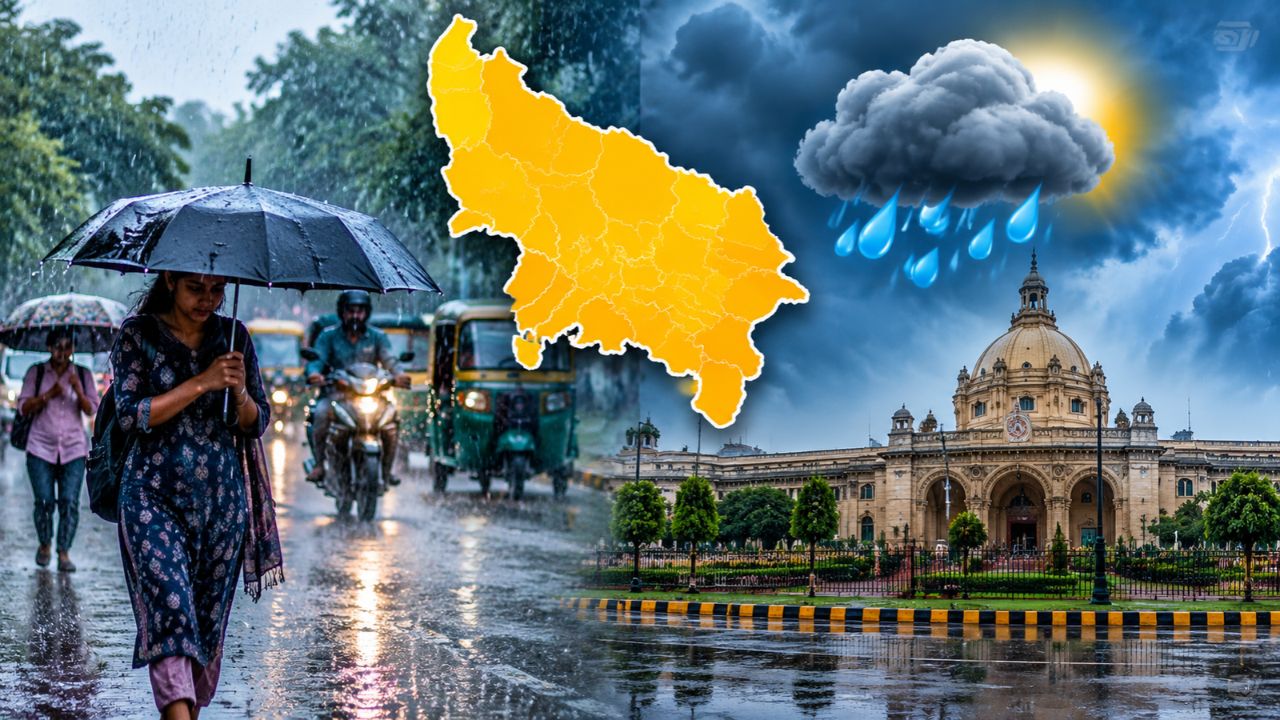 Weather Update: पहले बारिश ने मचाई हलचल, अब यूपी में बदलने वाला है मौसम का मिजाज; 18 जिलों में अलर्ट