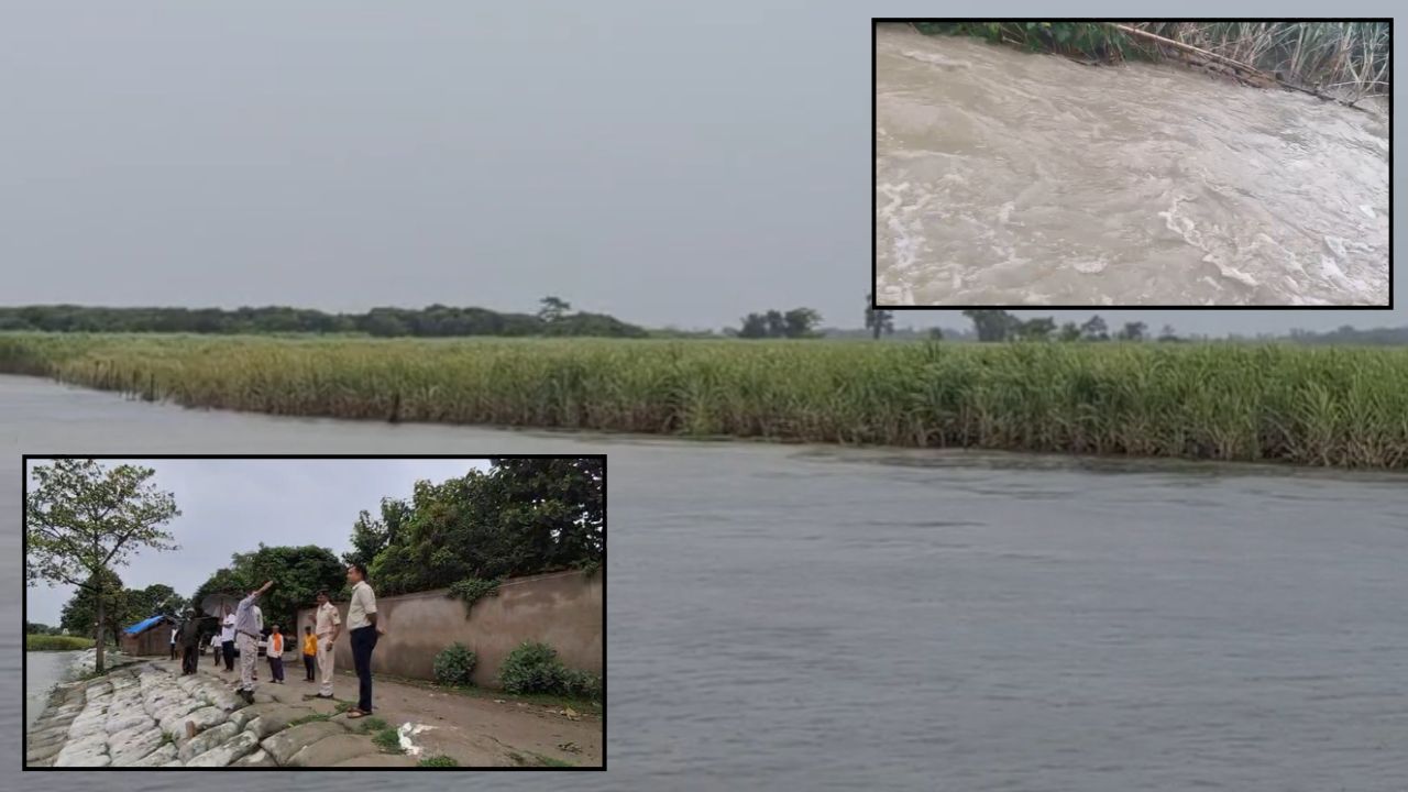 Bihar Flood Alert: गंडक में उफान, 4 लाख क्यूसेक से ज्यादा पानी का डिस्चार्ज; बगहा के कई गांवों में घुसा पानी