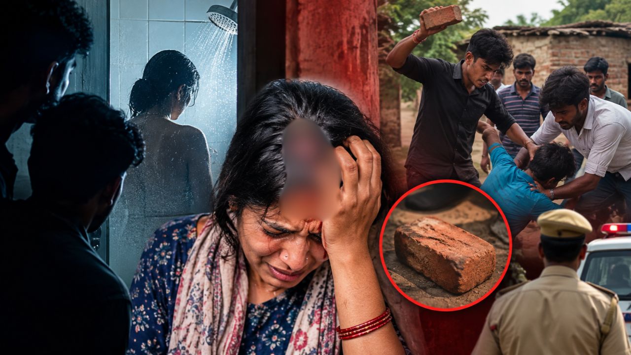 महिला ने झांकने से रोका तो भड़क गए युवक! बचाने आए बेटे को भी पीटा, पांच के खिलाफ FIR दर्ज