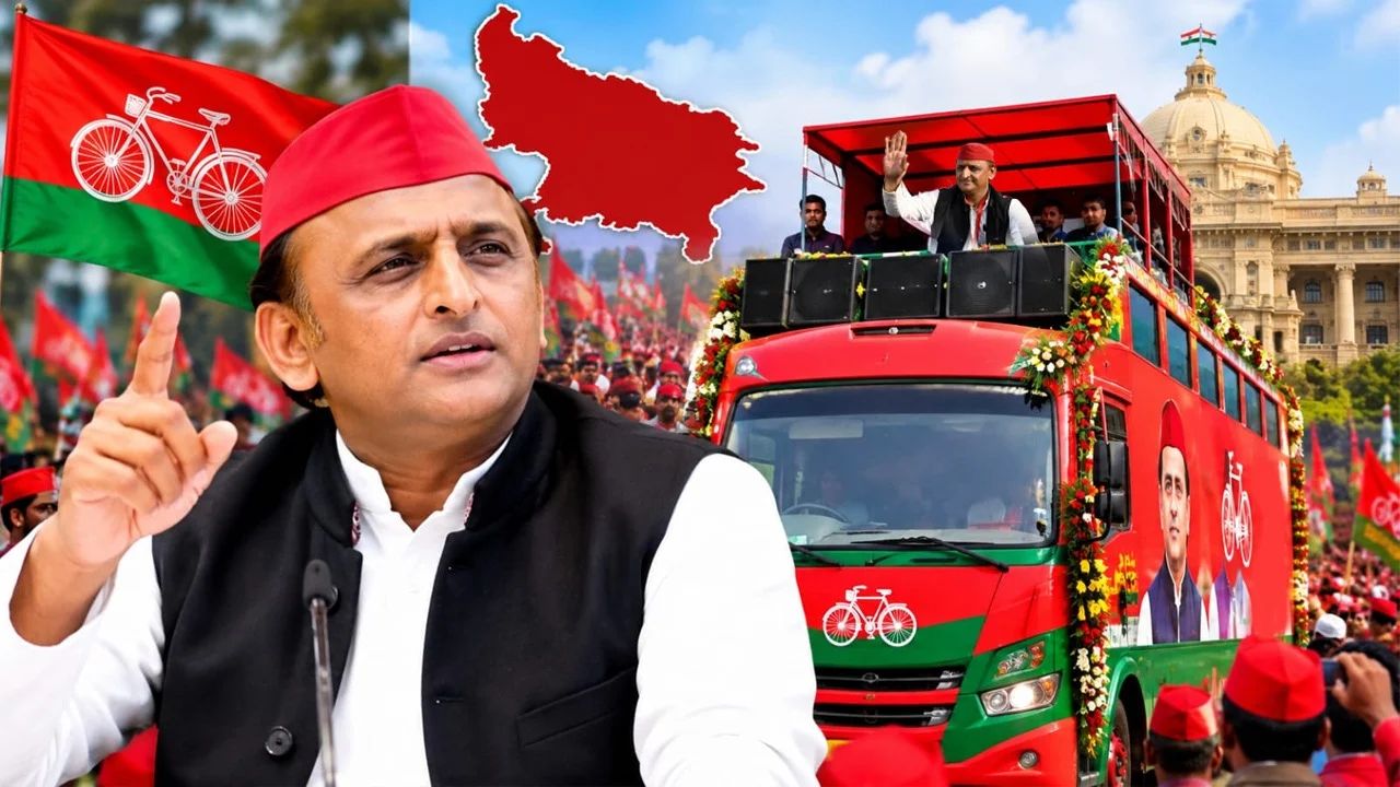 रथ तैयार है, अब यूपी की सड़कों पर दिखेगा PDA का संदेश; अखिलेश यादव की यात्रा को लेकर तैयारी तेज