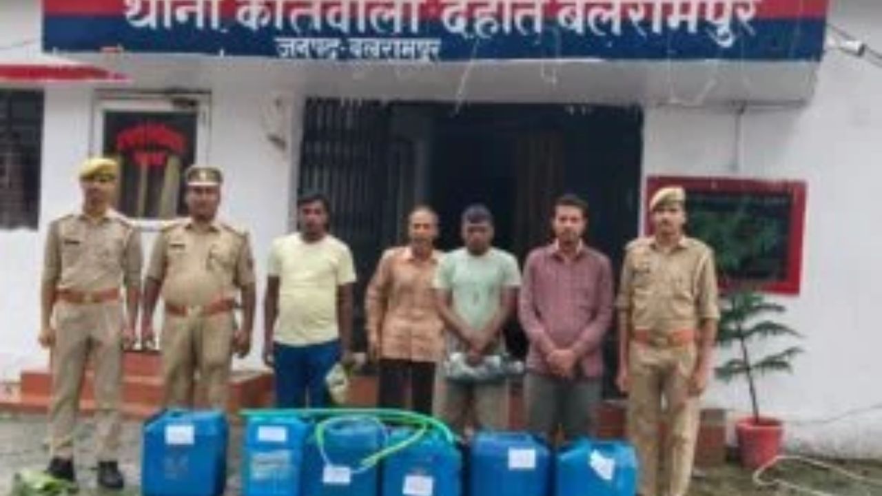 XUV से करते थे डीजल का धंधा, पुलिस ने बिछाया जाल तो बलरामपुर में खुल गया डीजल चोर गैंग का राज