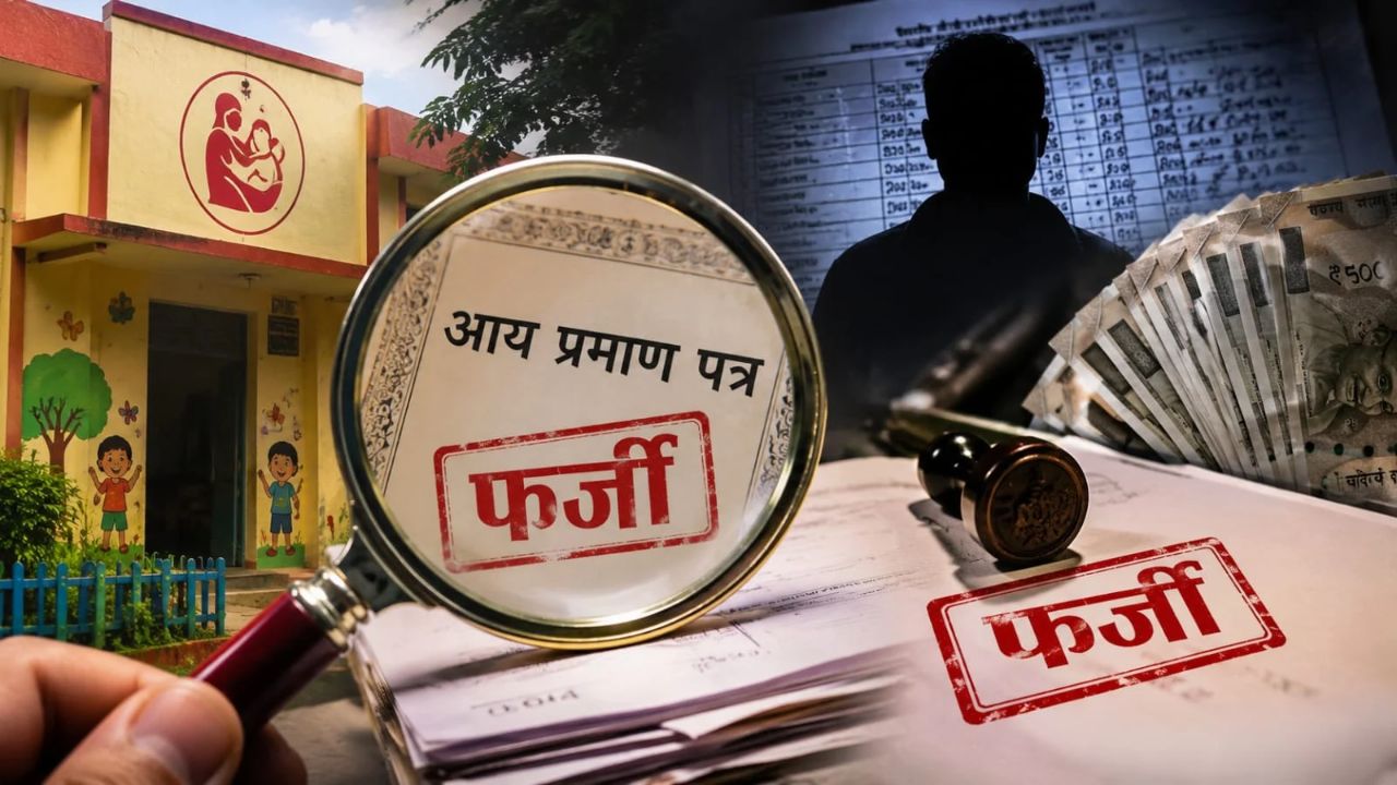 आंगनबाड़ी भर्ती में आय प्रमाण पत्र का बड़ा फर्जीवाड़ा: एक नाम, दो प्रमाण पत्र, अलग-अलग आय! दस्तावेजों पर उठे सवाल