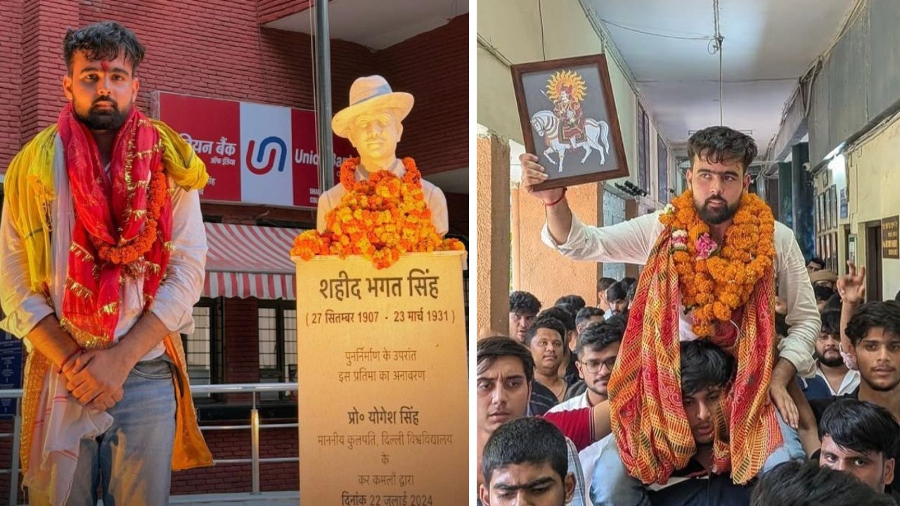 Deepanshu Shokeen: बस कंडक्टर का बेटा, नंगे पांव-मर्सिडीज़ से प्रचार; कौन हैं दीपांशु शौकीन जो निर्दलीय लड़कर बना DU का VP