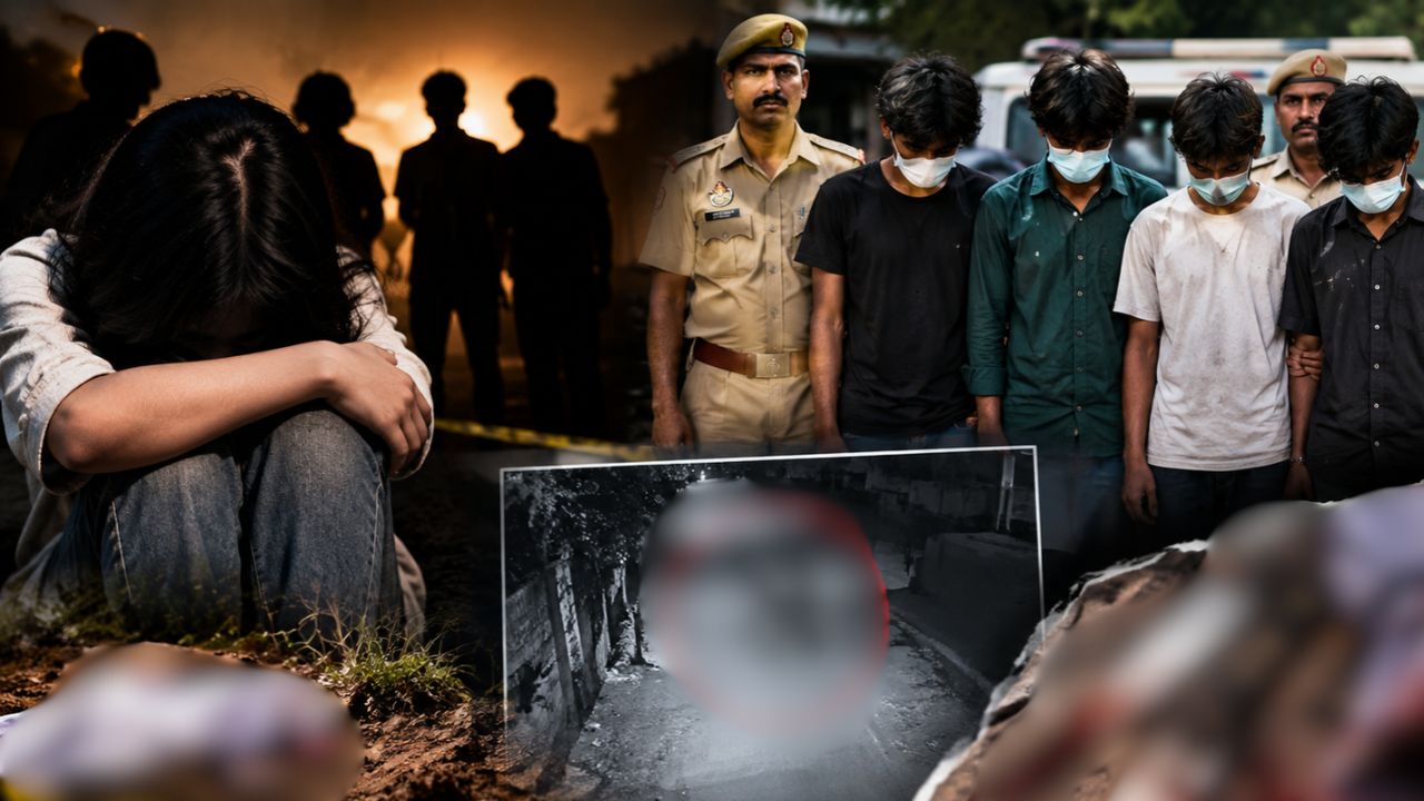 50 से ज्यादा CCTV खंगाले, फिर खुला राज; दिल्ली में नाबालिग से गैंगरेप के बाद हत्या, 4 आरोपी गिरफ्तार