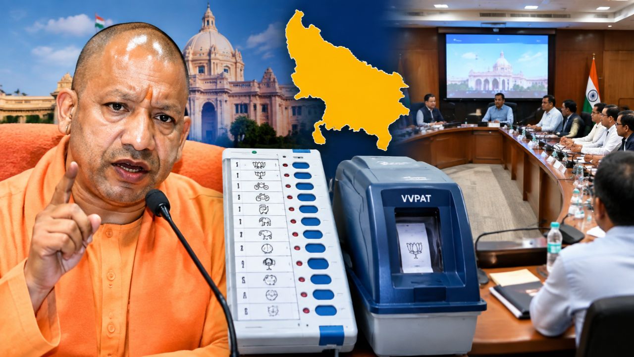 यूपी चुनाव 2027 से पहले 33 जिलों के DM की बड़ी बैठक, EVM-VVPAT पर खास नजर