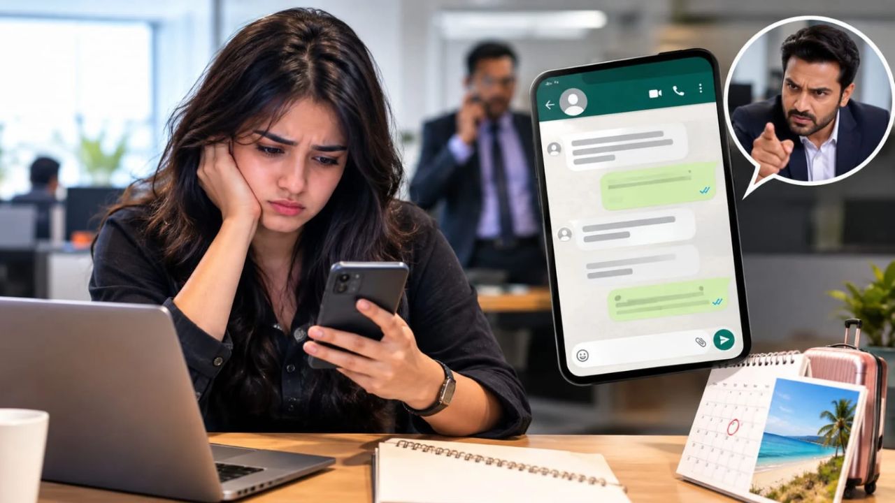 क्या पर्सनल लाइफ जीना गुनाह है? बिना ‘OK’ छुट्टी लेना पड़ा भारी, बॉस से मिले रूड मैसेज से इंटरनेट पर लगी आग