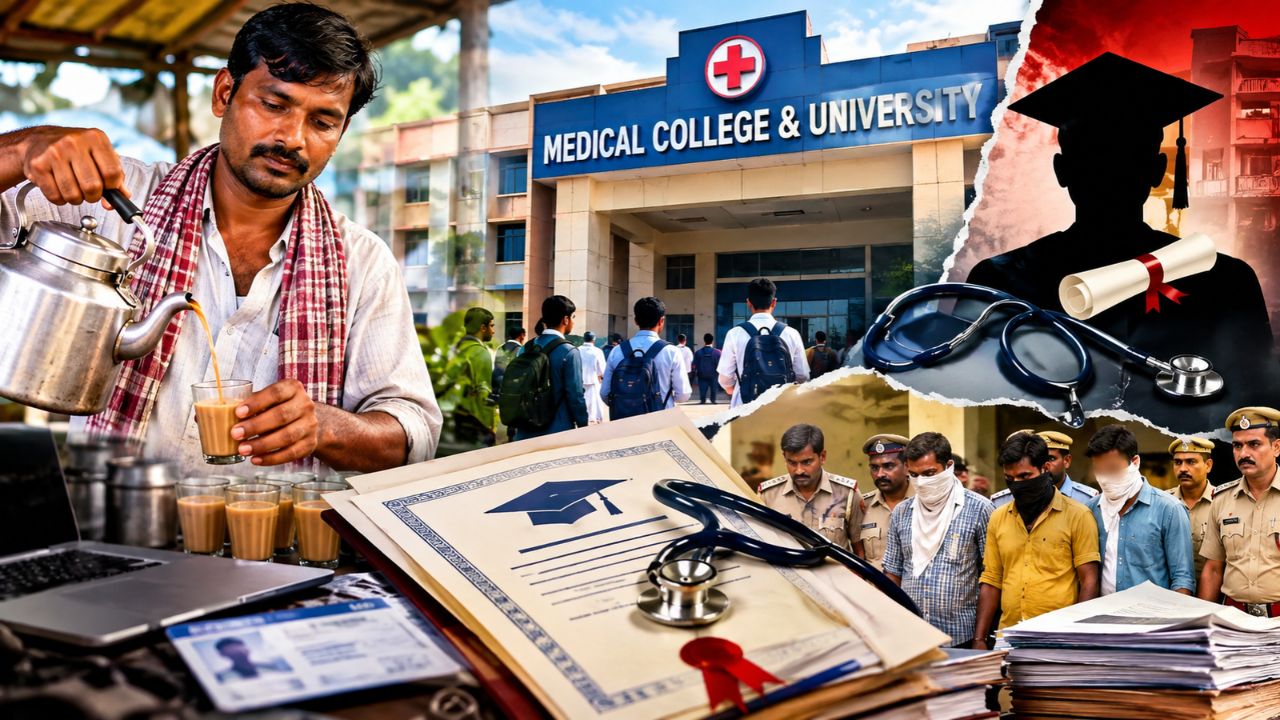 बेचने वाले के नाम पर सालों से चल रही थी फर्जी मेडिकल यूनिवर्सिटी, छात्रों से करोड़ों की ठगी का आरोप