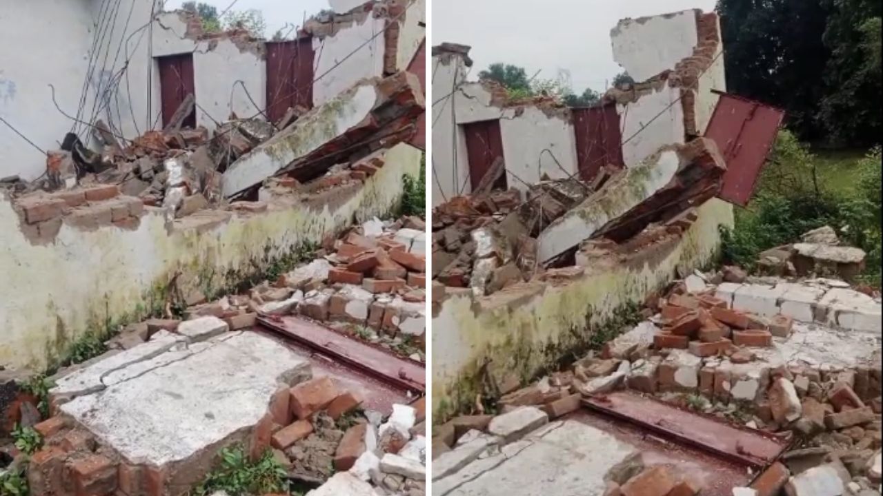 दिल्ली के बाद अब यहां हुआ बड़ा हादसा! रात के अंधेरे में भरभराकर गिरा स्कूल, 70 बच्चों की जान भगवान भरोसे