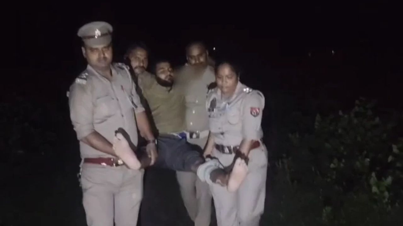 फतेहपुर में मुठभेड़, दो सगे भाइयों के पैर में लगी गोली; पांच बदमाश गिरफ्तार