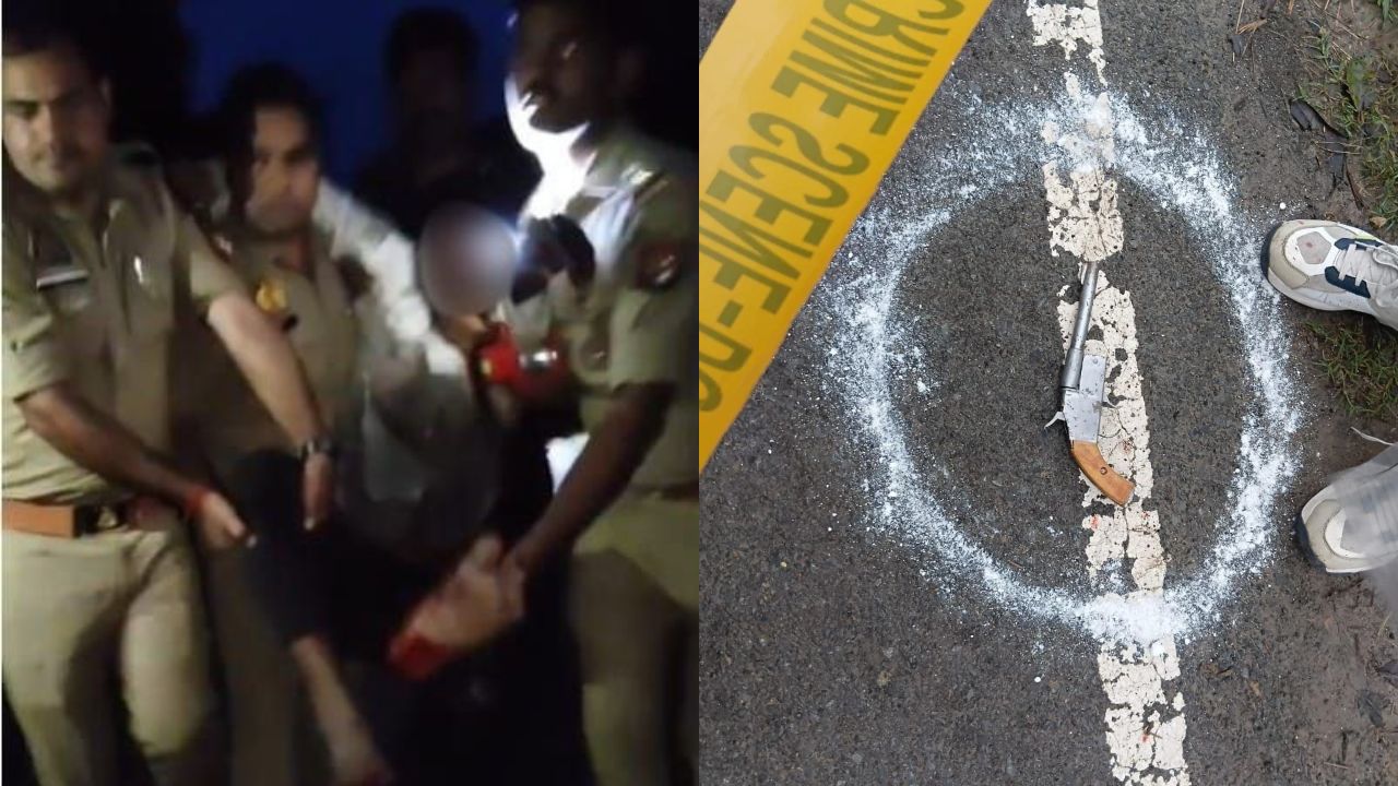 रुकने के बजाय चला दी गोली! फतेहपुर में पुलिस मुठभेड़, गौकशी का आरोपी पैर में गोली लगने के बाद गिरफ्तार
