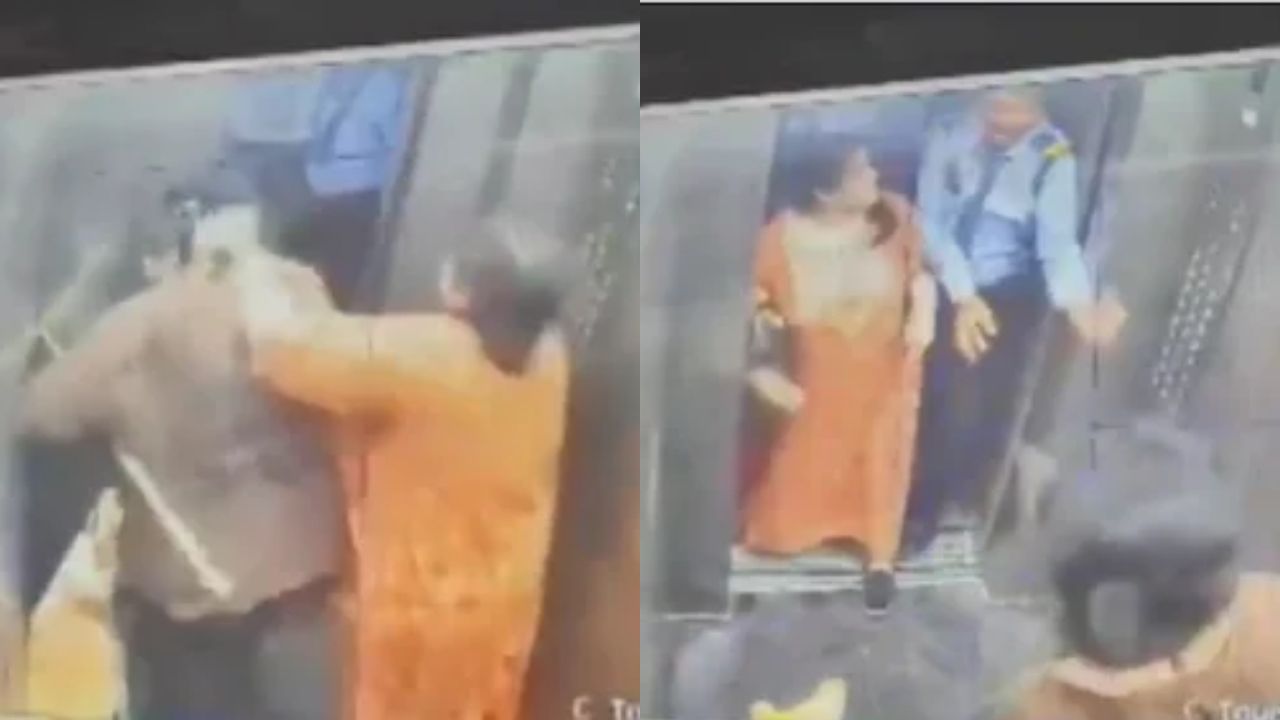 बस लिफ्ट में कुत्ते को लेकर हुई बहस, फिर जो हुआ उससे मचा हड़कंप; VIDEO सामने आया