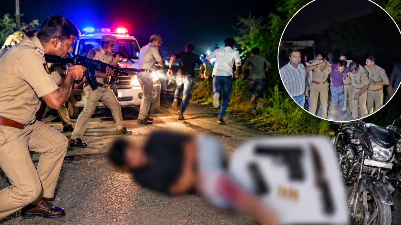 “पुलिस को देखते ही भागने लगे तीन संदिग्ध, फिर चली गोलियां…” गोंडा में देर रात मुठभेड़, एक घायल और दो गिरफ्तार