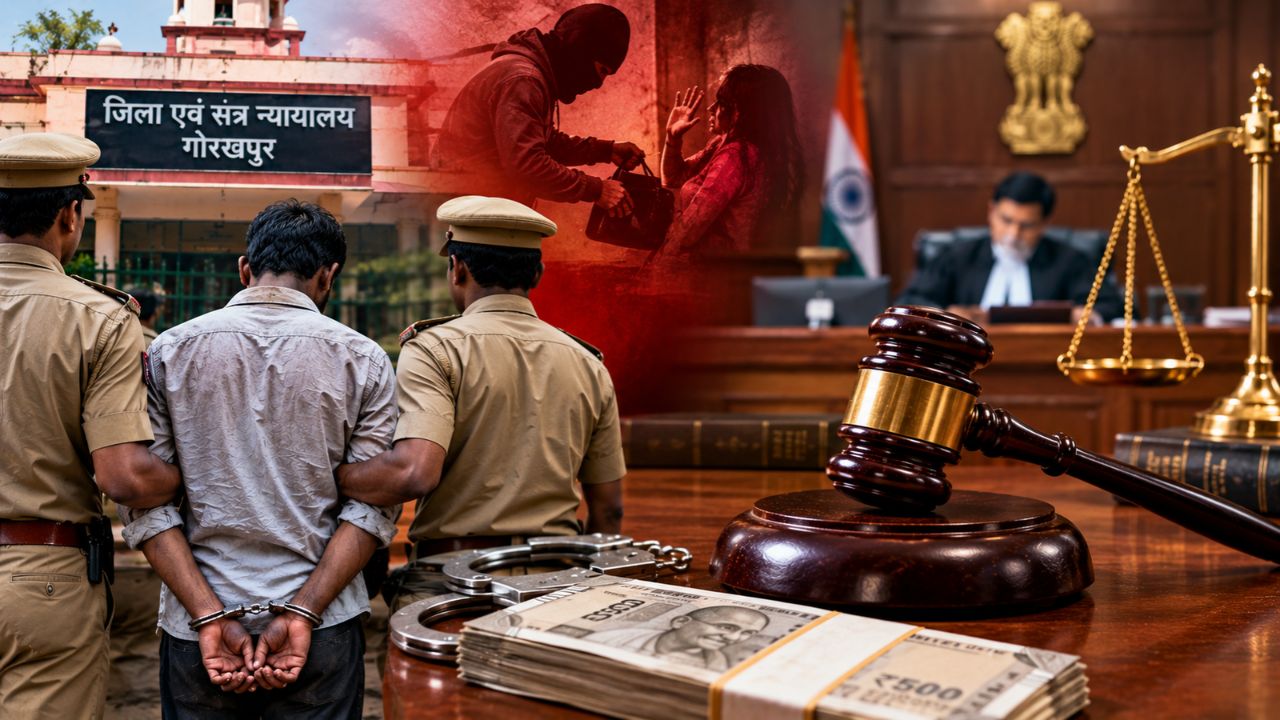 12 साल बाद आया फैसला, पुराने लूटकांड में दोषसिद्ध अभियुक्त को 7 साल की सजा; लगा जुर्माना