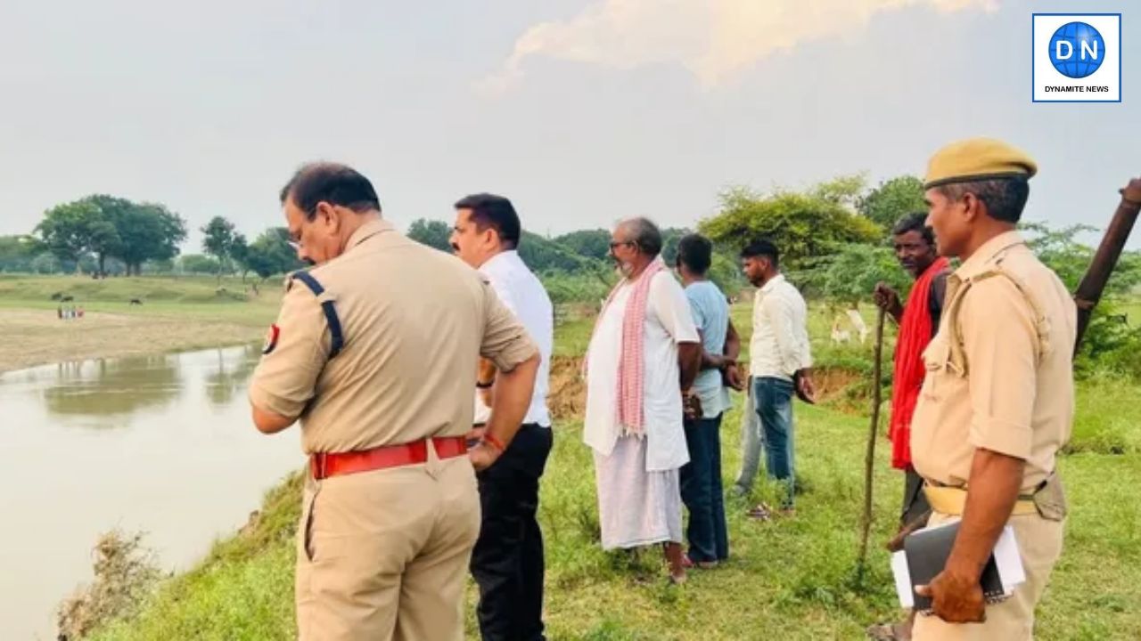 चंद्रावल नदी में नहाने गए पांच लोग डूबे, तीन को बचाया; दो बच्चे तेज बहाव में बहे, मौके पर एसडीएम और सीओ