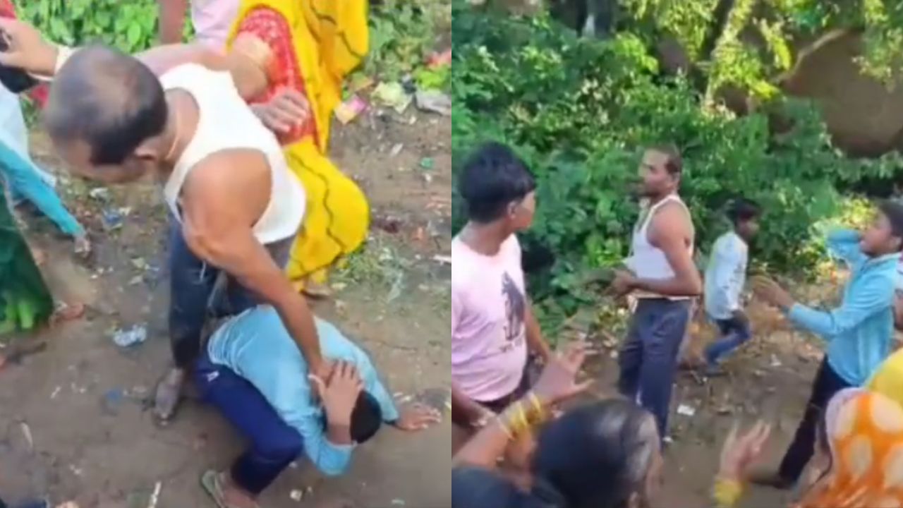 वीडियो में बच्चों पर बरसती दिखी मार, सामने आई चौंकाने वाली बात; हाथरस में पिता पर लगा गंभीर आरोप