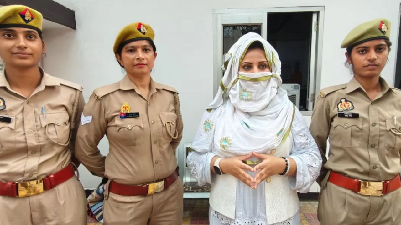 हुदा जरीवाला पहुंची हवालात, योगी आदित्यनाथ और सहारनपुर डीएम के खिलाफ बोलने की मिली सजा!